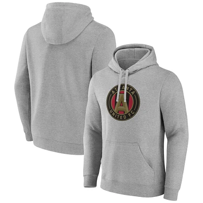 Men's Gray Atlanta United FC Official Logo Pullover Hoodie