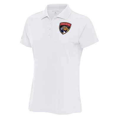 Women's Antigua Florida Panthers Team Logo Legacy Pique Polo