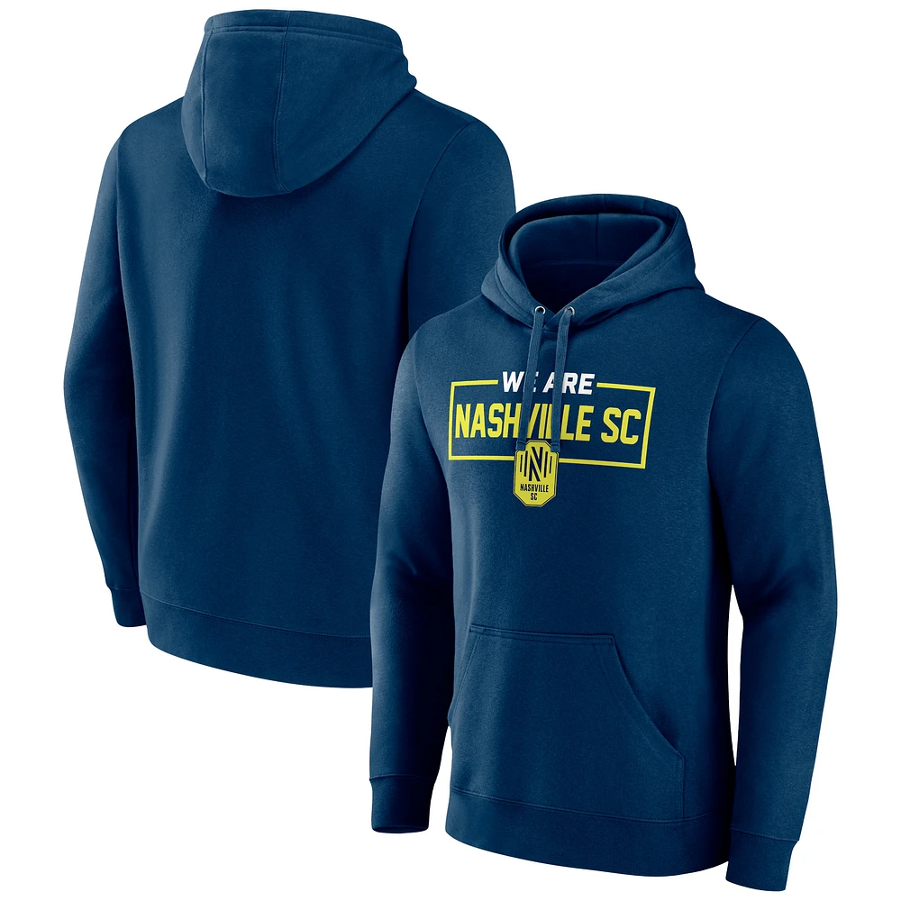 Men's Navy Nashville SC We Are Pullover Hoodie