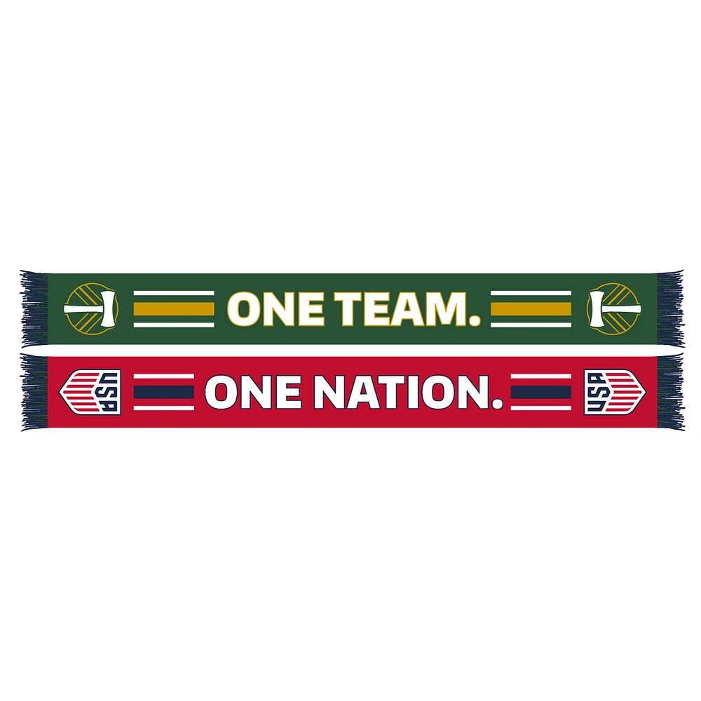 Portland Timbers USMNT One Nation One Team Scarf