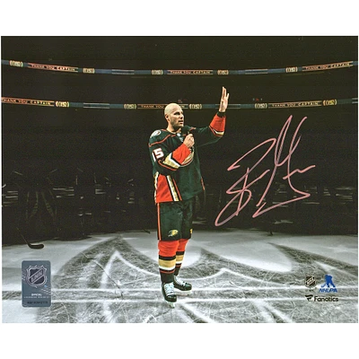 Ryan Getzlaf Anaheim Ducks Autographed 8" x 10" Final NHL Game Salute Photograph