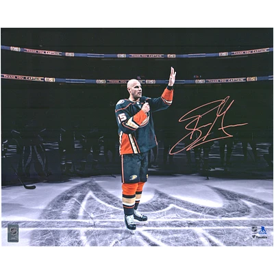 Ryan Getzlaf Anaheim Ducks Autographed 16" x 20" Final NHL Game Salute Photograph