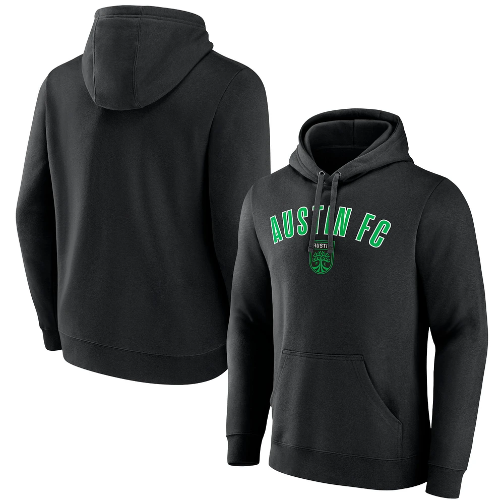 Men's Black Austin FC Victory Arch Pullover Hoodie