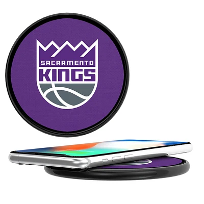 Sacramento Kings Solid Design 10-Watt Wireless Phone Charger