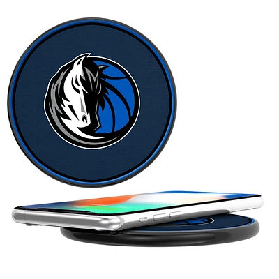 Dallas Mavericks Solid Design 10-Watt Wireless Phone Charger