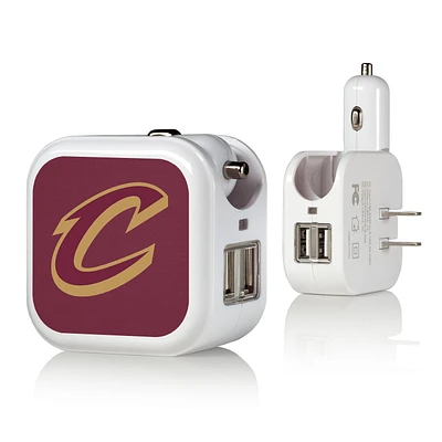 Cleveland Cavaliers Solid Design USB Charger