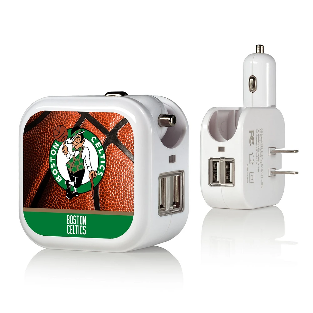 Boston Celtics Basketball Design USB Charger