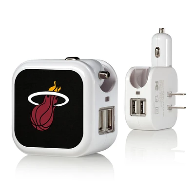 Miami Heat Solid Design USB Charger
