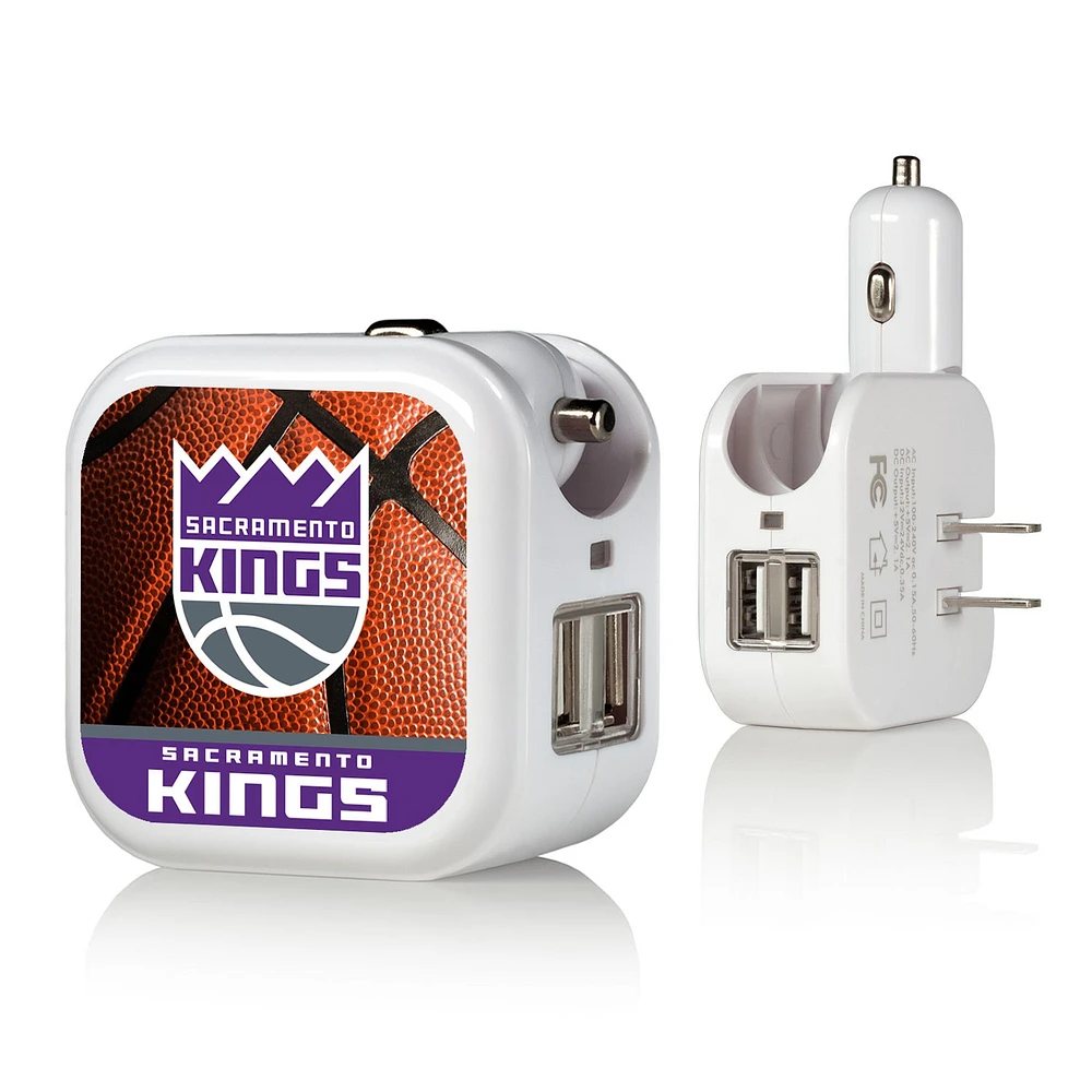 Sacramento Kings Basketball Design USB Charger