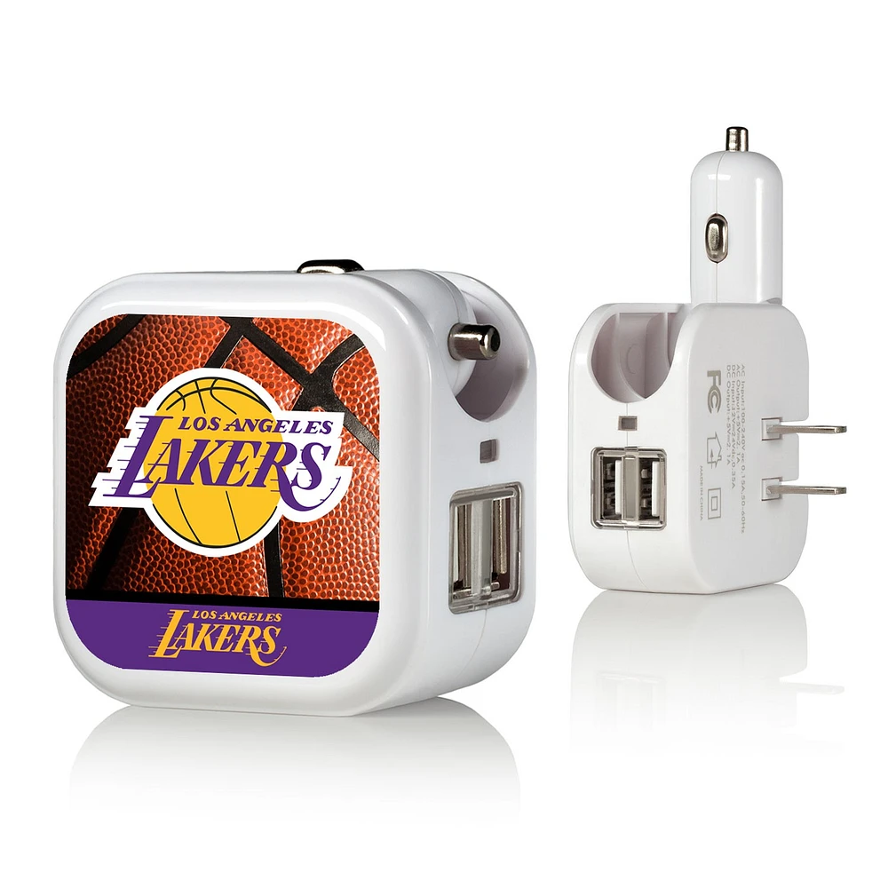 Los Angeles Lakers Basketball Design USB Charger