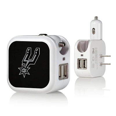 San Antonio Spurs Solid Design USB Charger