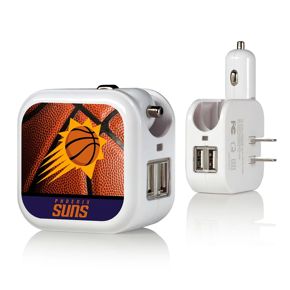 Phoenix Suns Basketball Design USB Charger