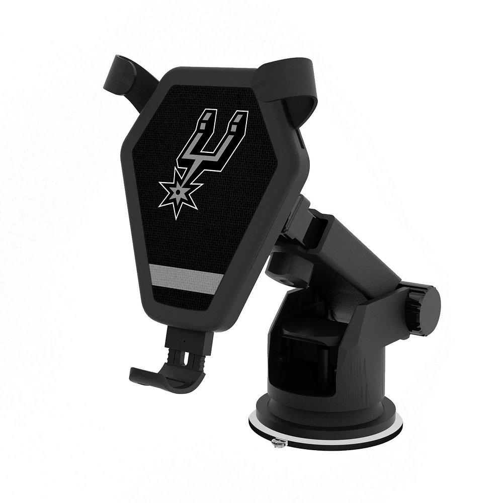 San Antonio Spurs Stripe Design Wireless Car Charger