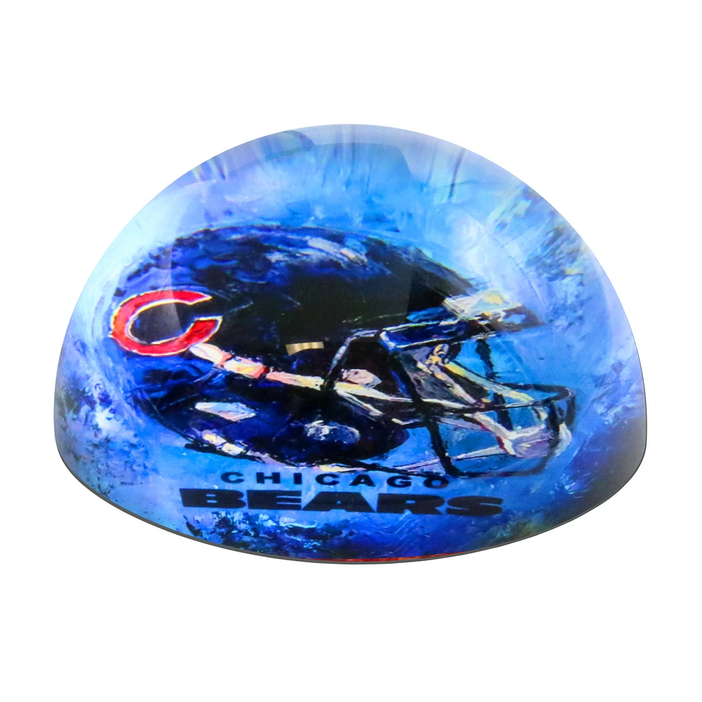 Chicago Bears Team Pride Dome Paper Weight