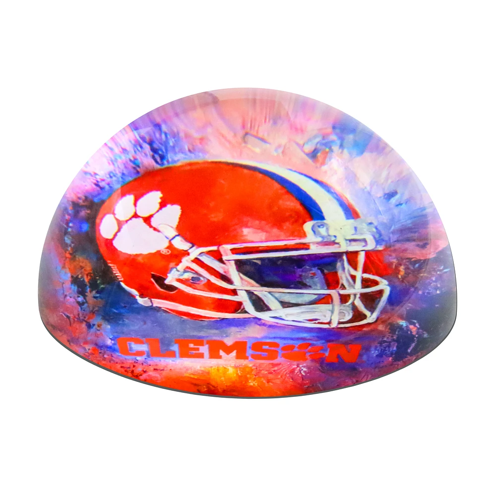 Clemson Tigers Team Pride Dome Paper Weight