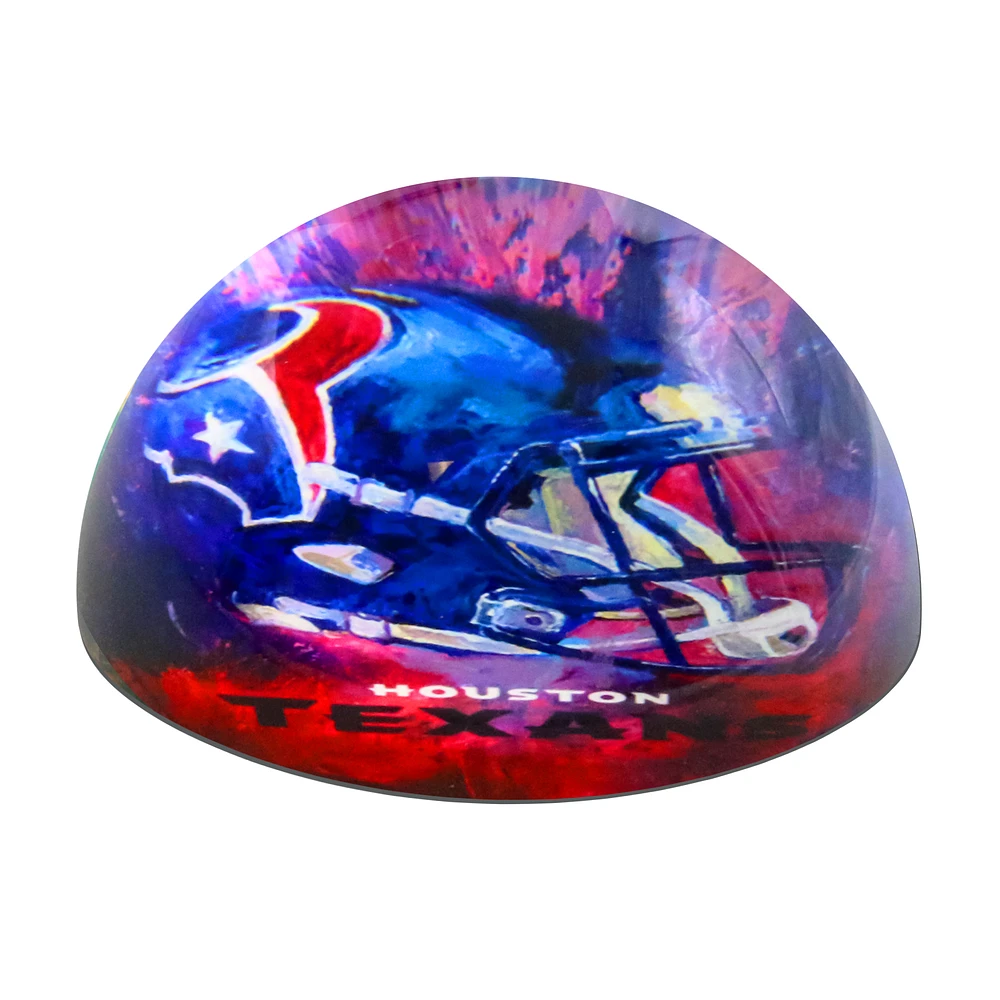 Houston Texans Team Pride Dome Paper Weight