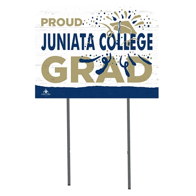 Juniata Eagles 18'' x 24'' Proud Graduate Yard Sign