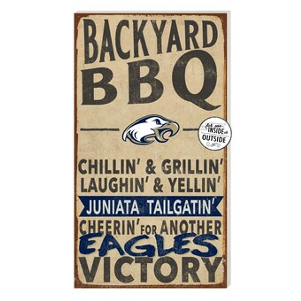 Juniata Eagles 11'' x 20'' Indoor/Outdoor BBQ Sign