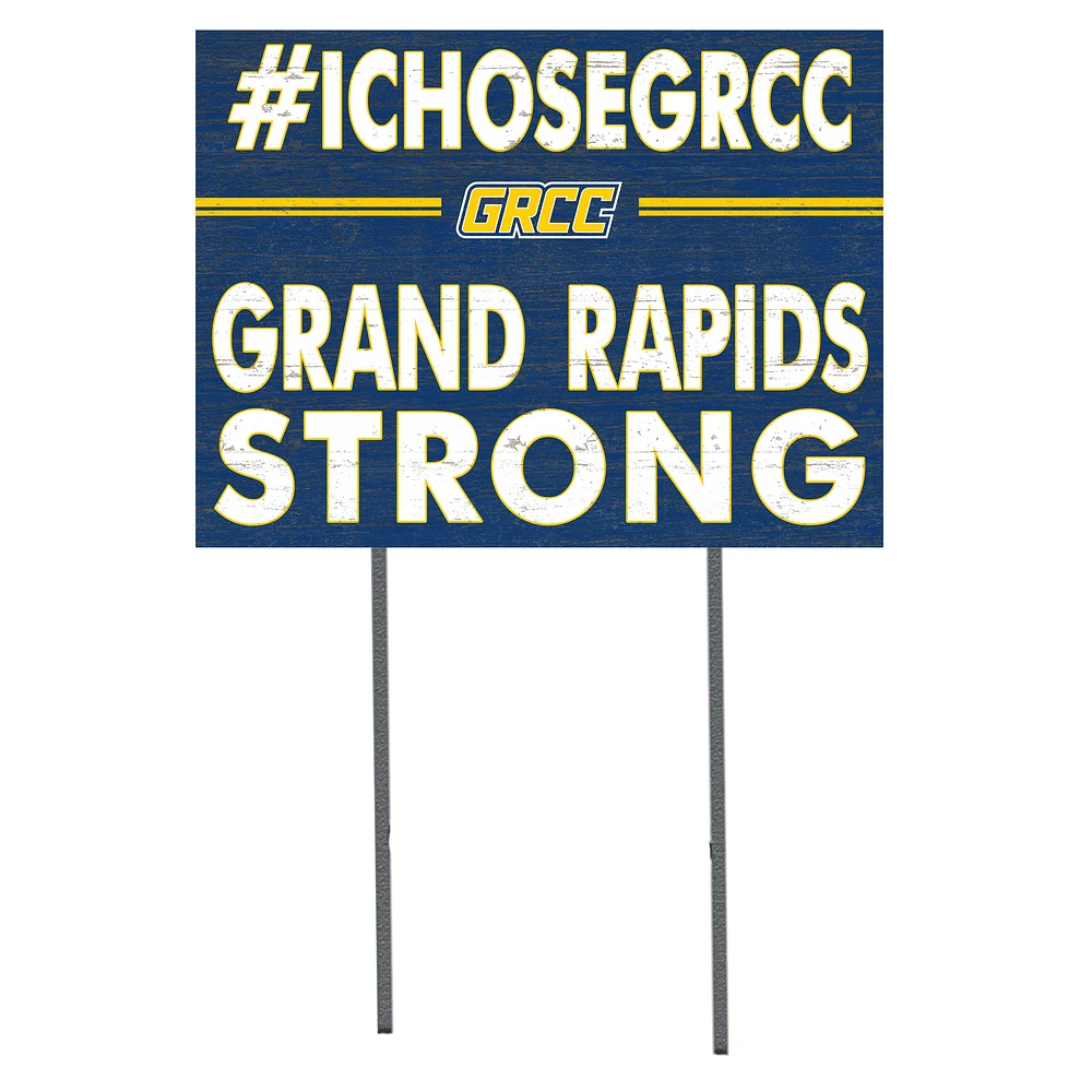 Grand Rapids Raiders 18'' x 24'' I Chose Lawn Sign