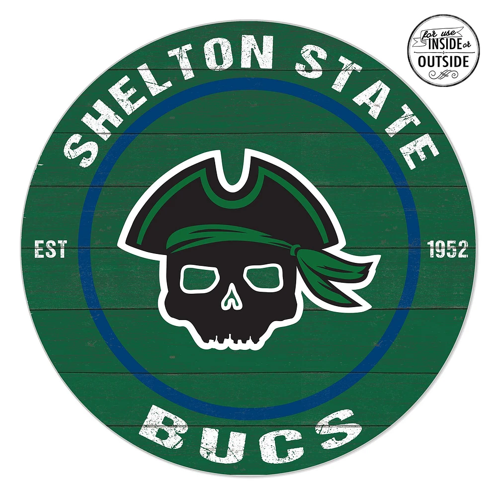 Shelton State Buccaneers 20'' x 20'' Indoor/Outdoor Circle Sign