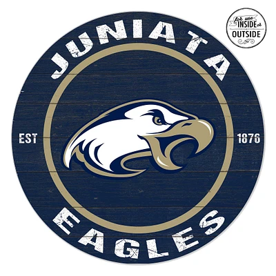 Juniata Eagles 20'' x 20'' Indoor/Outdoor Circle Sign