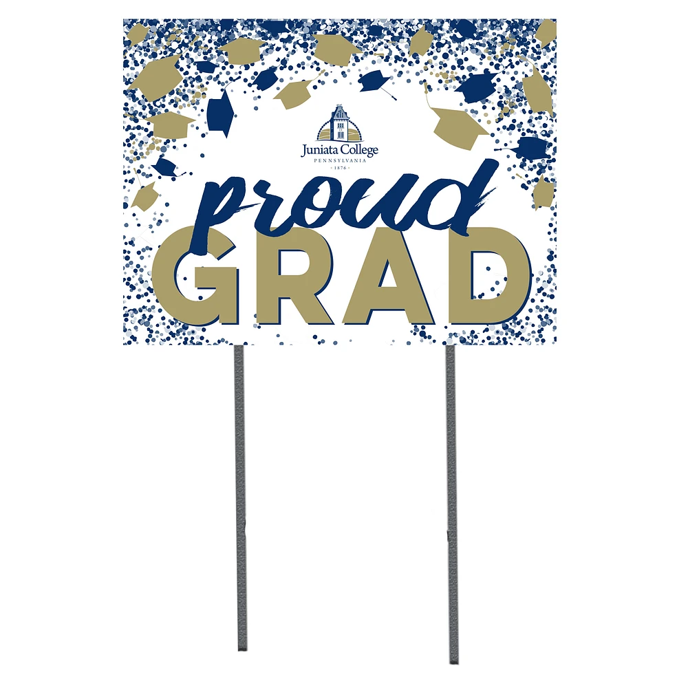 Juniata Eagles 18'' x 24'' Grad Yard Sign