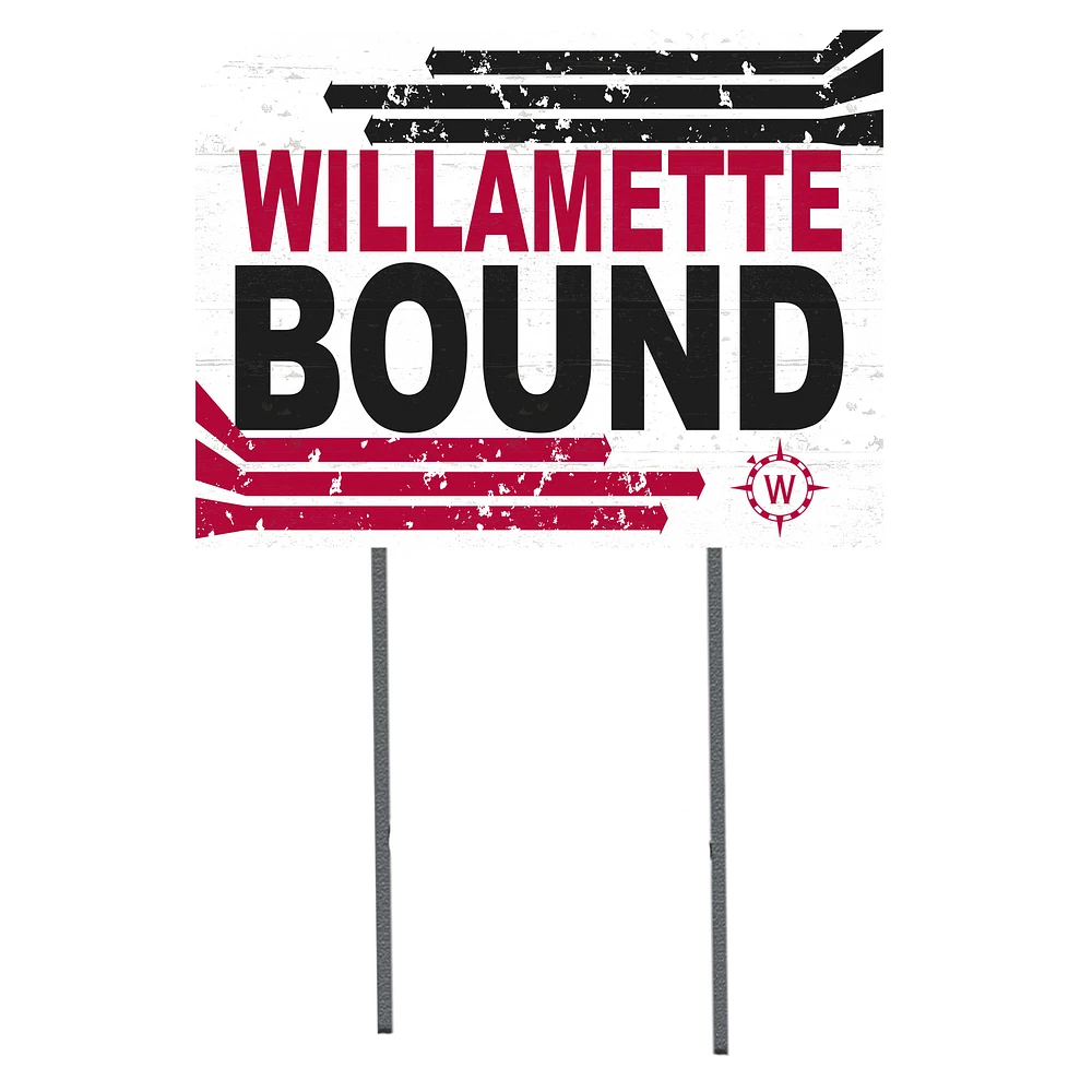 Willamette Bearcats 18'' x 24'' Bound Yard Sign