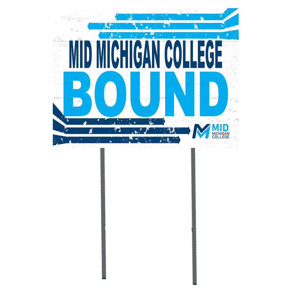 Mid Michigan College 18'' x 24'' Bound Yard Sign