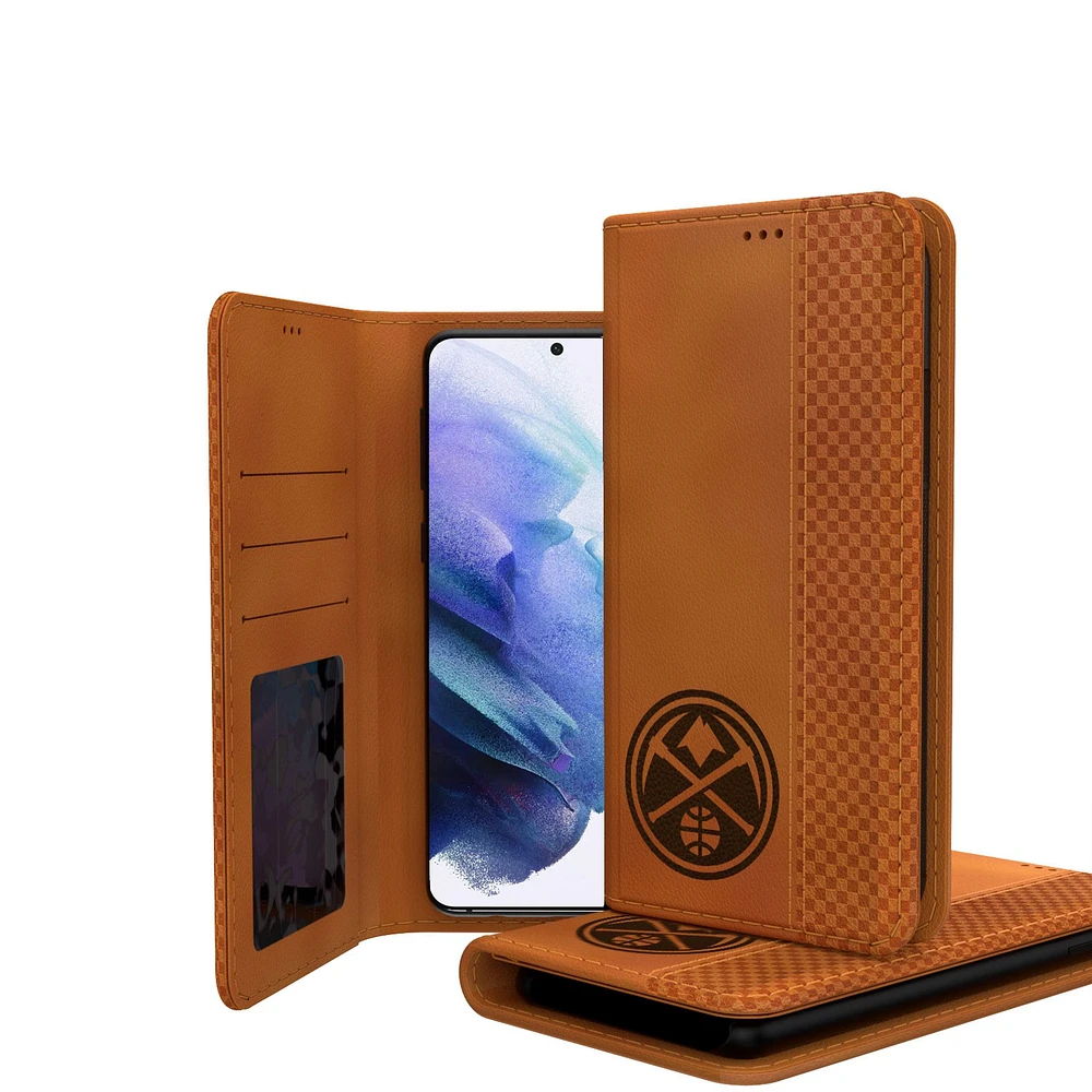 Denver Nuggets Galaxy Burn Design Folio Case