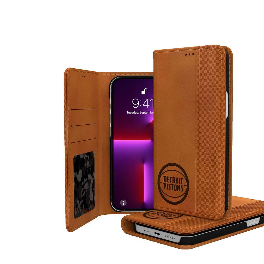 Detroit Pistons iPhone Folio Case