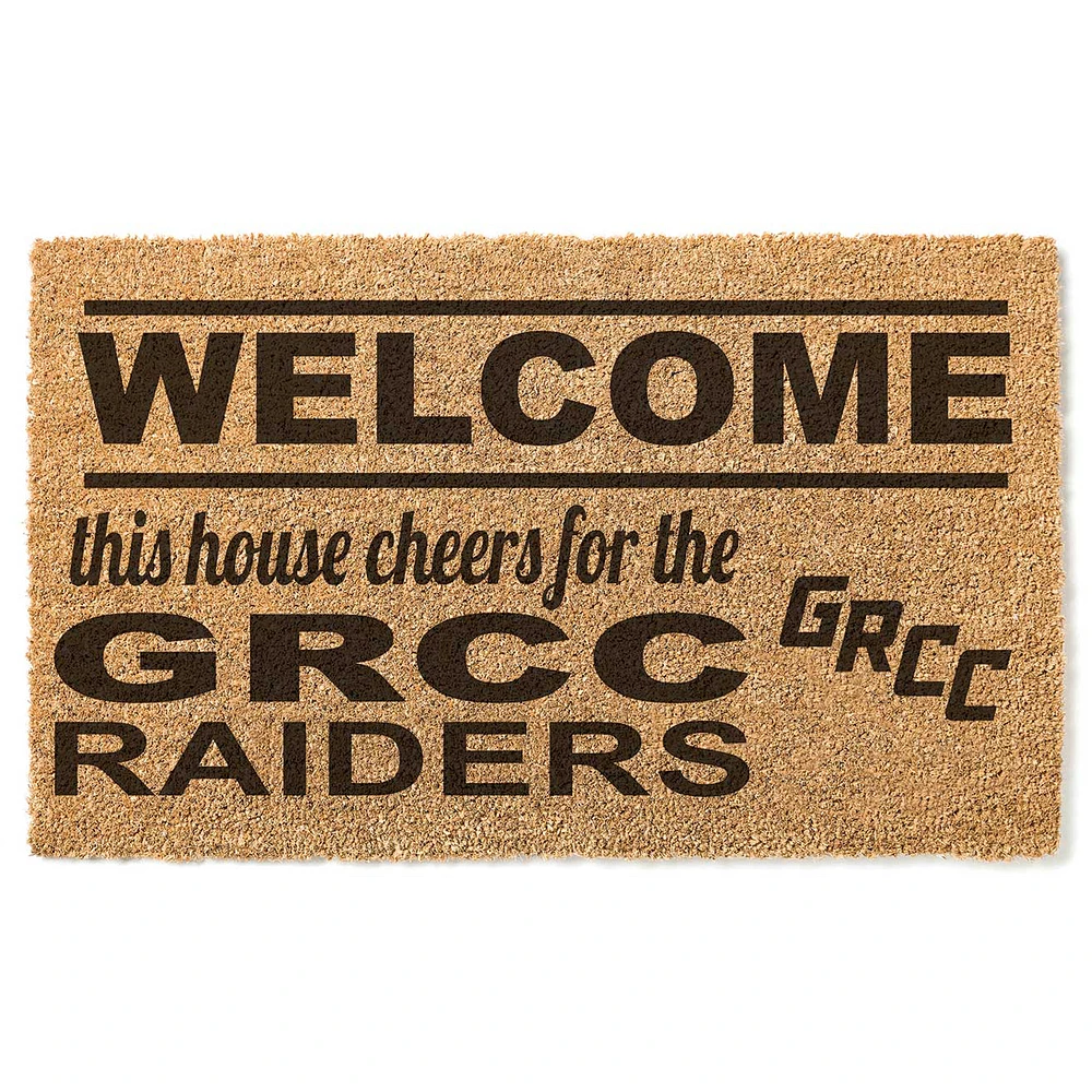 Grand Rapids Raiders 18" x 30" Welcome Doormat
