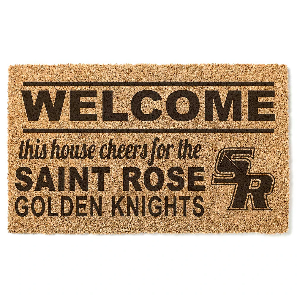 Saint Rose Golden Knights 18" x 30" Welcome Doormat