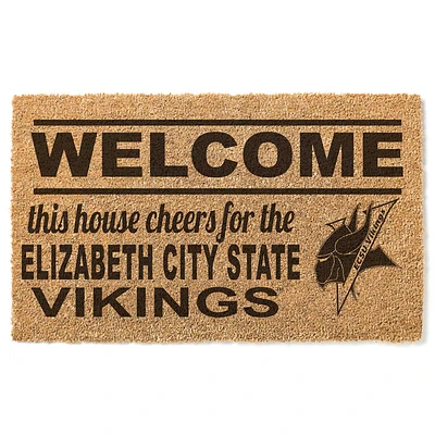 Elizabeth City State University Vikings 18" x 30" Welcome Doormat