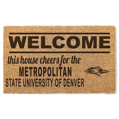 MSU Denver Roadrunners 18" x 30" Welcome Doormat