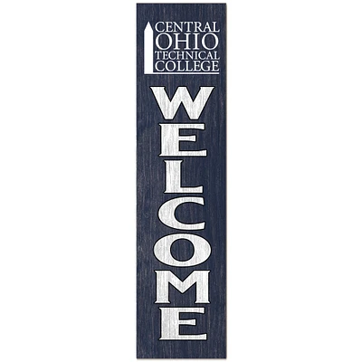 Central Ohio Technical College 12" x 48" Outdoor Leaner Welcome Sign