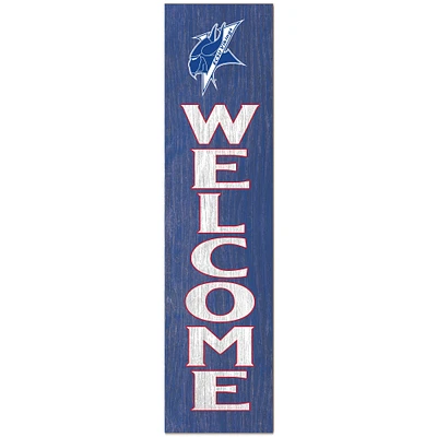 ECSU Vikings 12" x 48" Outdoor Leaner Welcome Sign