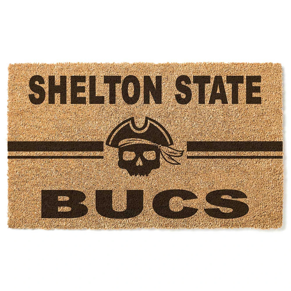 Shelton State Buccaneers 18" x 30" Team Logo Doormat