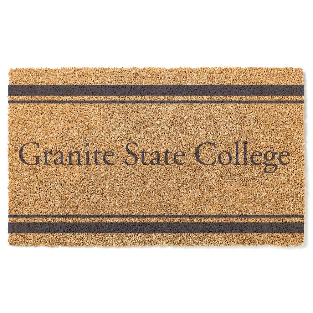 Granite State College 18" x 30" Team Logo Doormat