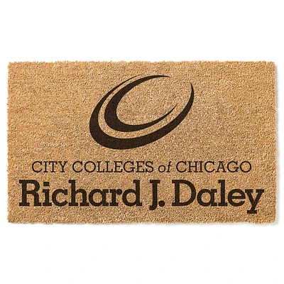 Richard J Daley College Bulldogs 18" x 30" Team Logo Doormat