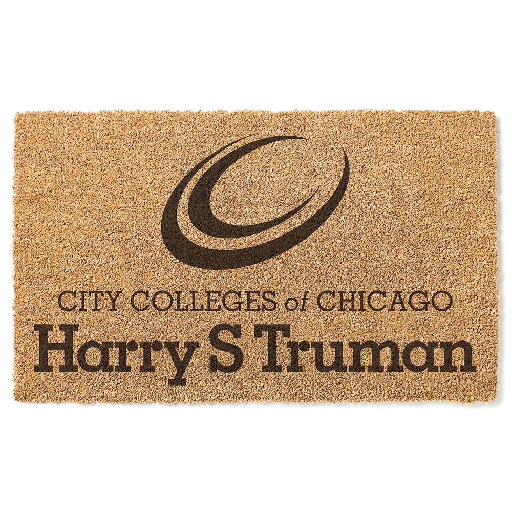 Harry S Truman College Falcons 18" x 30" Team Logo Doormat
