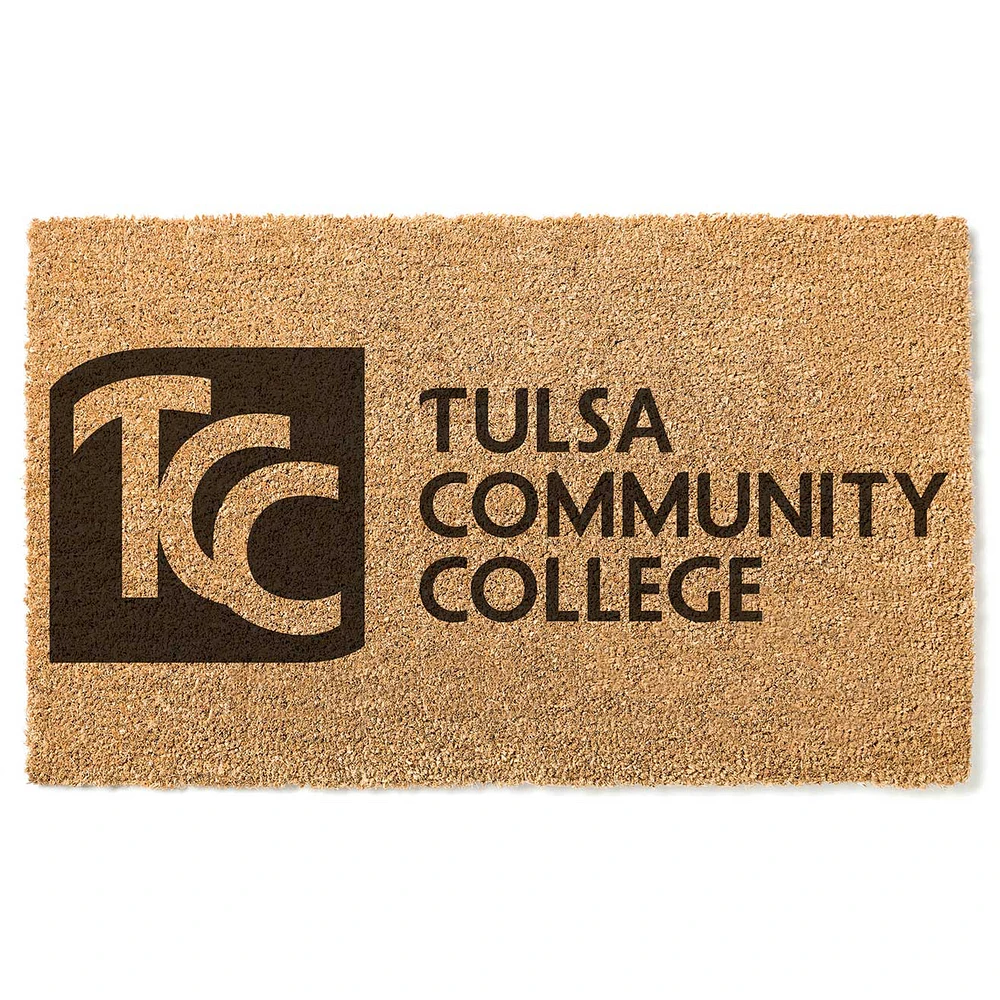 Tulsa Community College 18" x 30" Team Logo Doormat