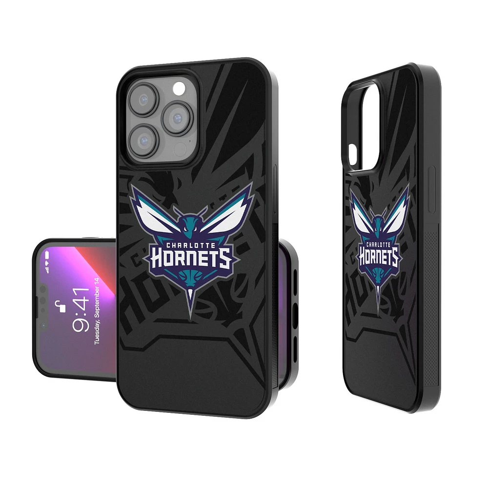 Charlotte Hornets Monocolor Design iPhone Bump Case