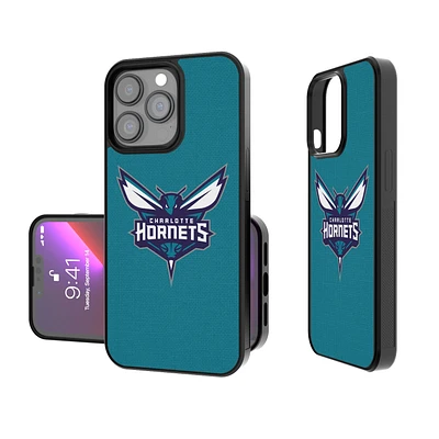 Charlotte Hornets Solid Design iPhone Bump Case