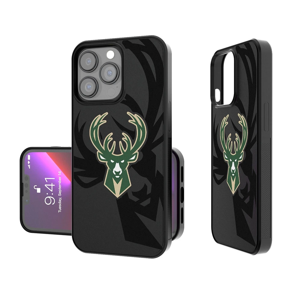 Milwaukee Bucks Monocolor Design iPhone Bump Case