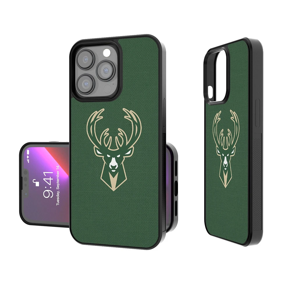 Milwaukee Bucks Solid Design iPhone Bump Case