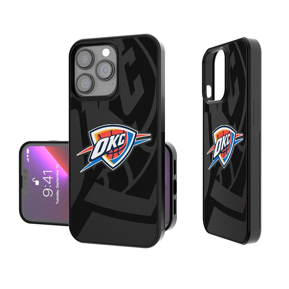Oklahoma City Thunder Monocolor Design iPhone Bump Case
