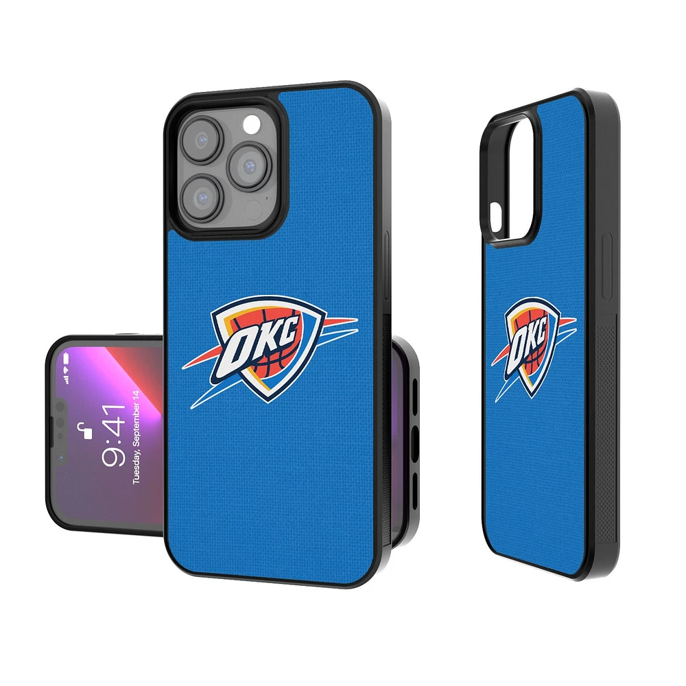 Oklahoma City Thunder Solid Design iPhone Bump Case