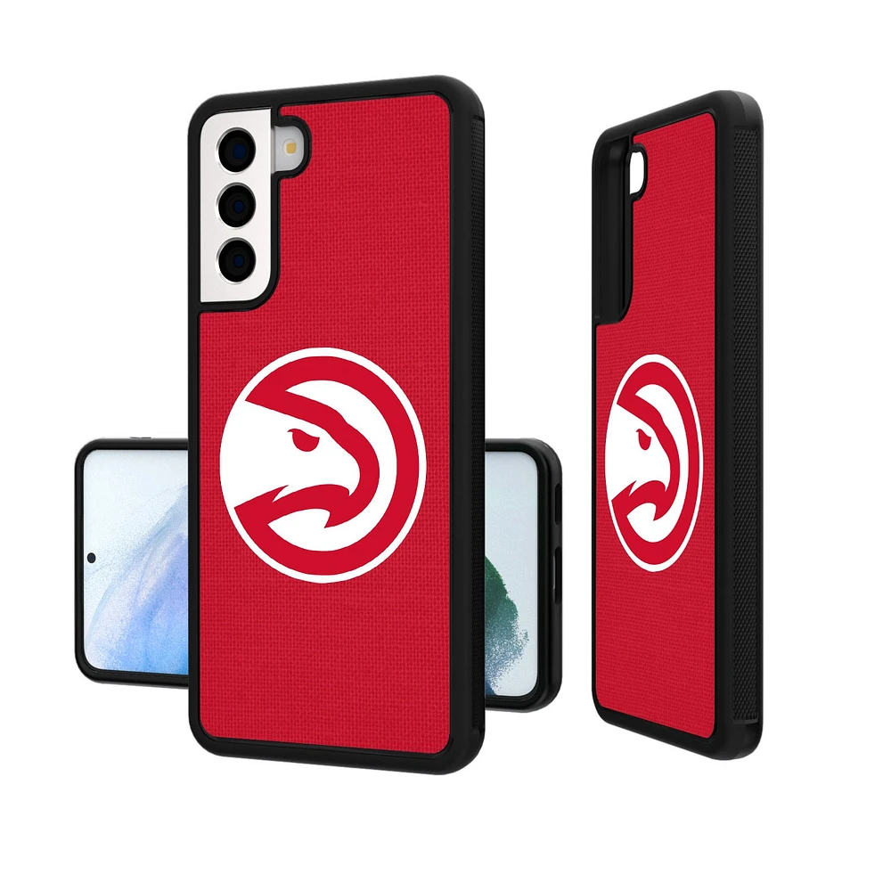 Atlanta Hawks Solid Design Galaxy Bump Case