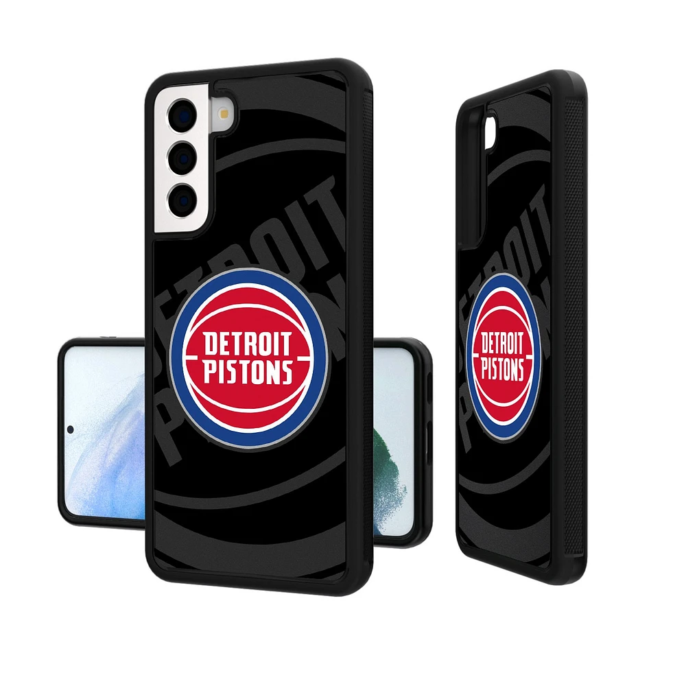 Detroit Pistons Monocolor Design Galaxy Bump Case