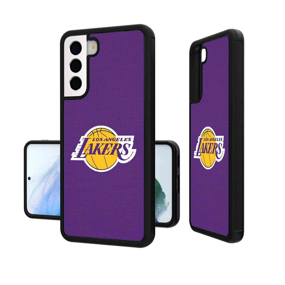 Los Angeles Lakers Solid Design Galaxy Bump Case